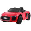 Audi R8 Spyder na akumulator Czerwony + Pilot + EVA + Wolny Start + Radio MP3 + LED